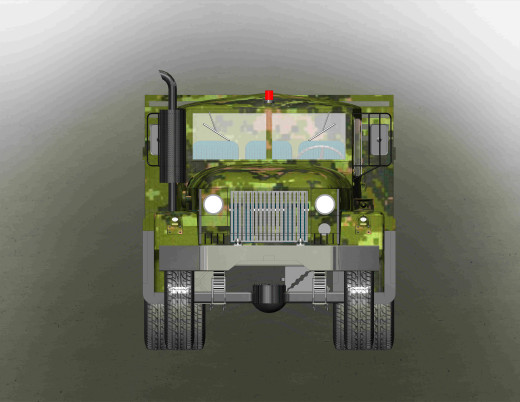 29-M35A2+卡车 3d模型图纸缩略图